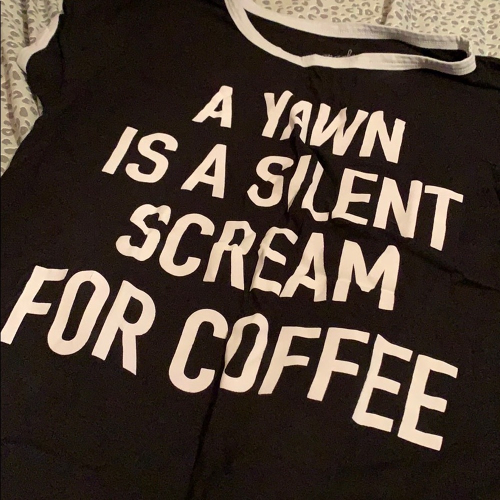 Coffee shirt